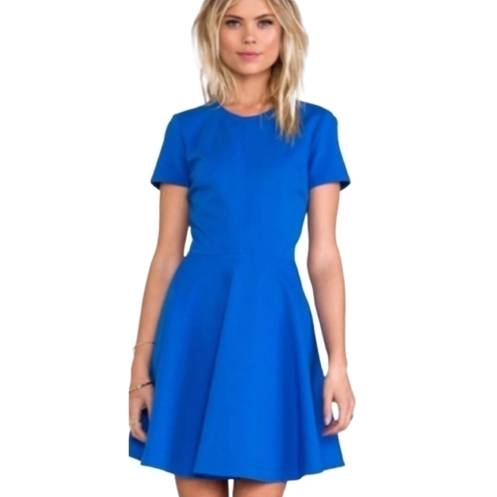 Diane Von Furstenberg Blue Cocktail Dress - Picture 1 of 15